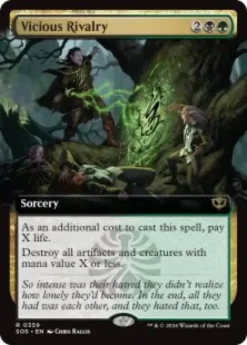 Vicious Rivalry (foil) (extended art) - Secrets of Strixhaven Varianten