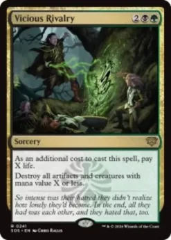 Vicious Rivalry (foil) - Secrets of Strixhaven