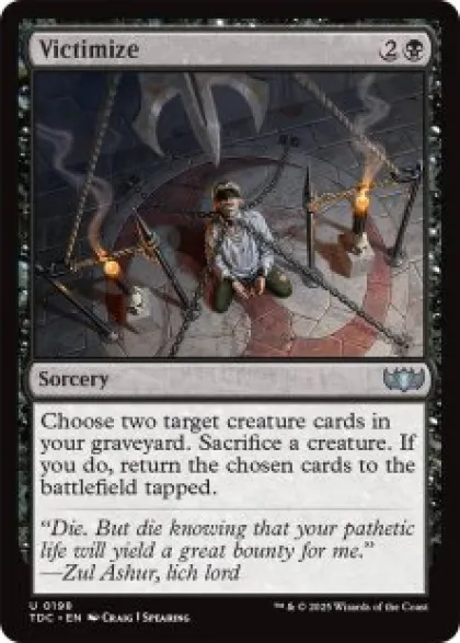 Victimize - Tarkir: Dragonstorm Commander