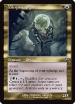 Vilespawn Spider (showcase) - Innistrad Remastered Varianten