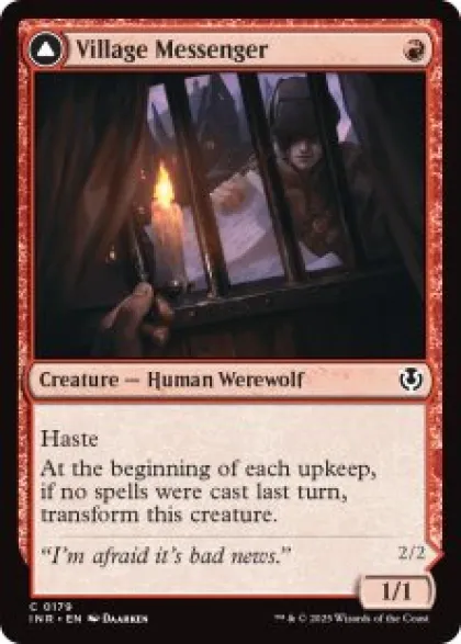 Village Messenger (foil) - Innistrad Remastered