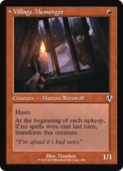 Village Messenger (showcase) - Innistrad Remastered Varianten