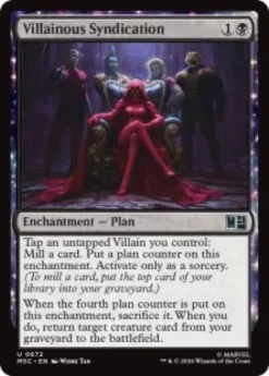 Villainous Syndication - Marvel Super Heroes Commander
