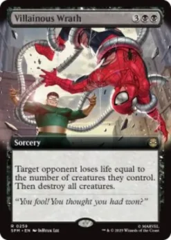 Villainous Wrath (foil) (extended art) - Marvel's Spider-Man Varianten