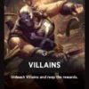Villains front card - Marvel Super Heroes Commander