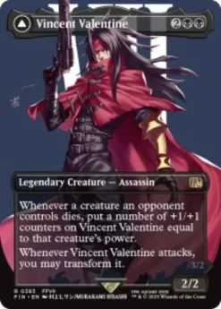 Vincent Valentine (#383) (foil) (borderless) - Final Fantasy Varianten