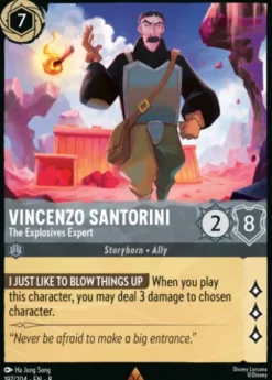 Vincenzo Santorini, The Explosives Expert (foil) - Reign of Jafar
