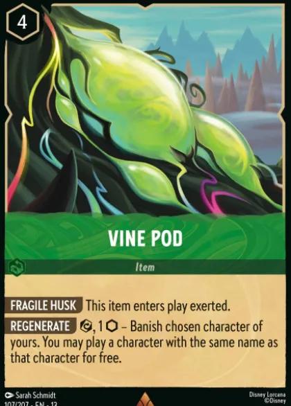 Vine Pod (foil) - Attack of the Vine