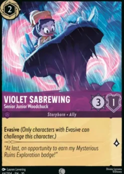 Violet Sabrewing, Senior Junior Woodchuck (foil) - Whispers in the Well
