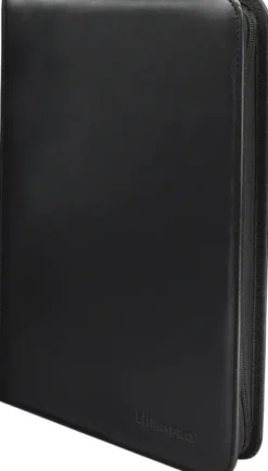 Vivid 9 Pocket Zippered Pro Binder - Black