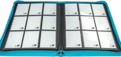 Vivid 9 Pocket Zippered Pro Binder - Teal