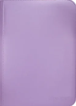 Vivid 4 Pocket Zippered Pro Binder - Purple