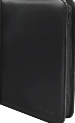 Vivid 4 Pocket Zippered Pro Binder - Black