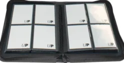 Vivid 4 Pocket Zippered Pro Binder - Black
