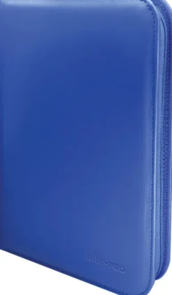 Vivid 4 Pocket Zippered Pro Binder - Blue