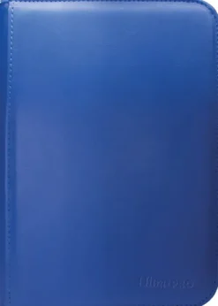 Vivid 4 Pocket Zippered Pro Binder - Blue