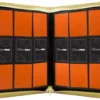 Vivid Pro 12 Pocket Zippered Binder: Yellow