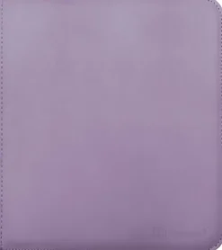 Vivid Pro 12 Pocket Zippered Binder: Purple