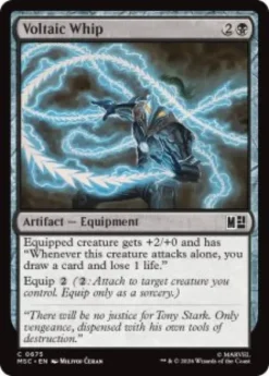 Voltaic Whip (foil) - Marvel Super Heroes Commander