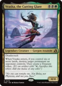 Vraska, the Cutting Glare (foil) - Reality Fracture