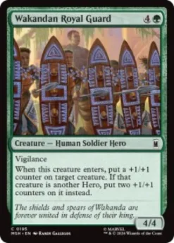 Wakandan Royal Guard (foil) - Marvel Super Heroes