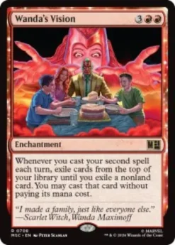 Wanda's Vision (foil) - Marvel Super Heroes Commander