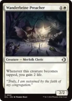 Wanderbrine Preacher (foil) - Lorwyn Eclipsed