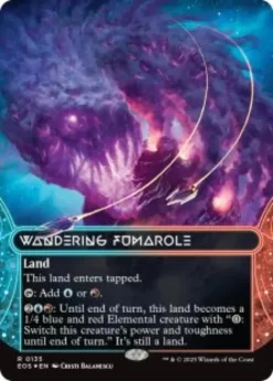 Wandering Fumarole (#135) (galaxy foil) (borderless) - Edge of Eternities Stellar Sights