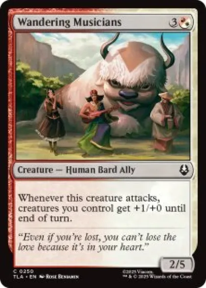 Wandering Musicians (foil) - Avatar: The Last Airbender