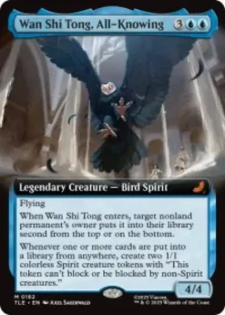 Wan Shi Tong, All-Knowing (foil) (extended art) - Avatar: The Last Airbender Eternal Varianten