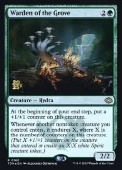 Warden of the Grove (foil) - Tarkir: Dragonstorm Prerelease Promo's