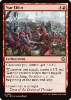 War Effort (foil) - Tarkir: Dragonstorm