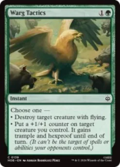 Warg Tactics (foil) - The Hobbit