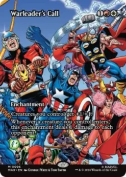 Warleader's Call (#96) (borderless) - Marvel