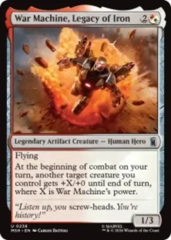 War Machine, Legacy of Iron - Marvel Super Heroes