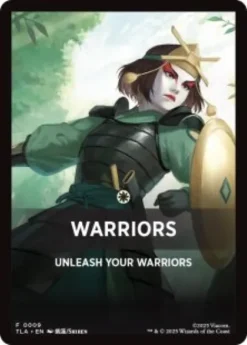 Warriors front card - Avatar: The Last Airbender