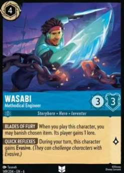 Wasabi, Methodical Engineer (foil) - Azurite Sea