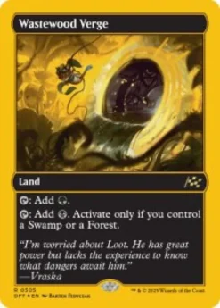 Wastewood Verge (#505) (first-place foil) - Aetherdrift First-Place Box Toppers