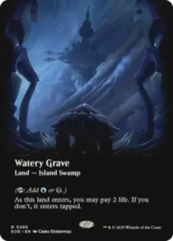 Watery Grave (#286) (borderless) - Edge of Eternities Varianten