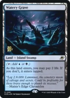 Watery Grave (foil) - Edge of Eternities prerelease Promo's