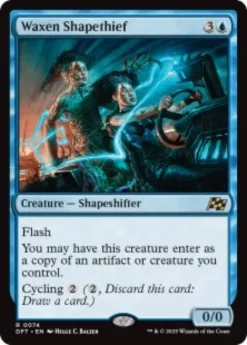 Waxen Shapethief (foil) - Aetherdrift