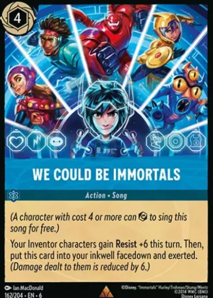 We Could Be Immortals (foil) - Azurite Sea