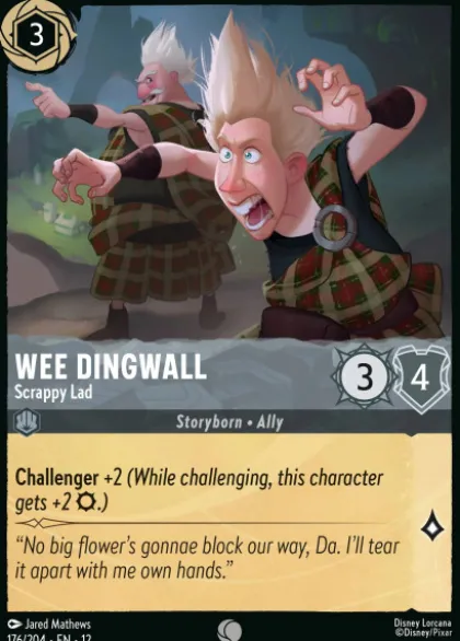 Wee Dingwall, Scrappy Lad - Wilds Unknown