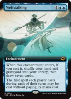 Weftwalking (foil) (extended art) - Edge of Eternities Varianten