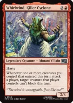 Whirlwind, Killer Cyclone - Marvel Super Heroes Commander