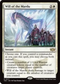 Will of the Mardu - Tarkir: Dragonstorm Commander