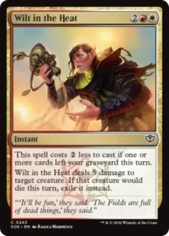 Wilt in the Heat (foil) - Secrets of Strixhaven