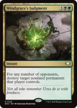 Windgrace's Judgment - Edge of Eternities Commander
