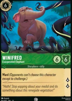Winifred, Exasperated Elephant (foil) - Attack of the Vine