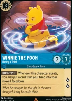 Winnie the Pooh, Having a Think (foil) - Fabled